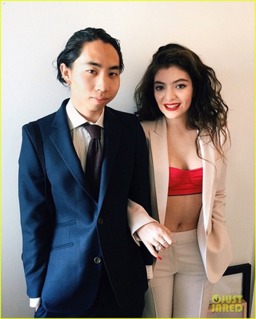 7.Lorde and James Lowe